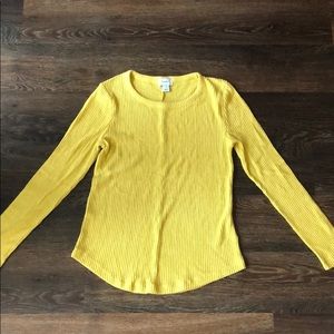 Old Navy Yellow Sweater